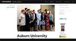Desktop Screenshot of kevinsandlin.com