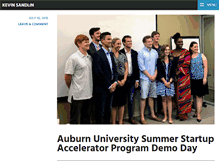 Tablet Screenshot of kevinsandlin.com